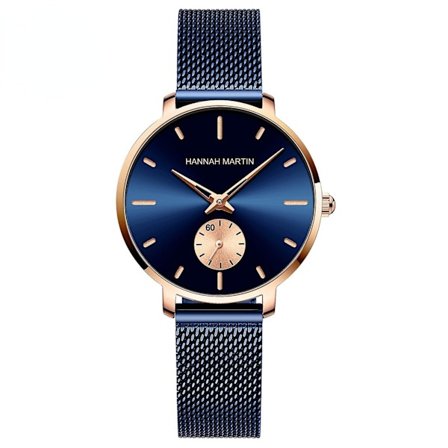 Lille Ur med Vandafvisende Design - Modeur med Lille Sekundviser til Kvinder - Allround Kvartsur til Kvinder