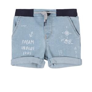 Kids - IKKS Blue Denim Shorts 3 years - Shorts - 3 years - Purple - Junge