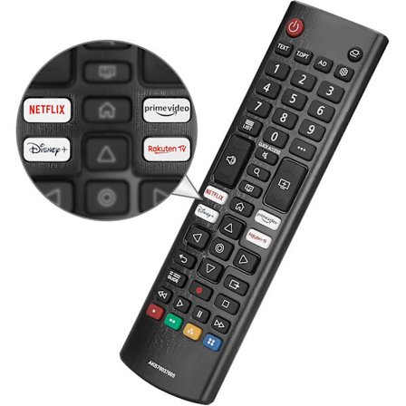 Lg Smart-tv-fjärrkontroll, Ny Uppgraderad Infraröd, Med Netflix, Prime Video, Disney+ Rakuten Tv-knappar Akb76037605