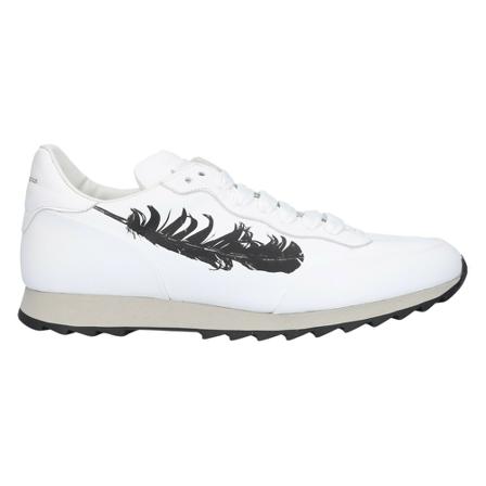Alexander McQueen Sneakers Feather , Wit , Heren , Maat: 43 EU