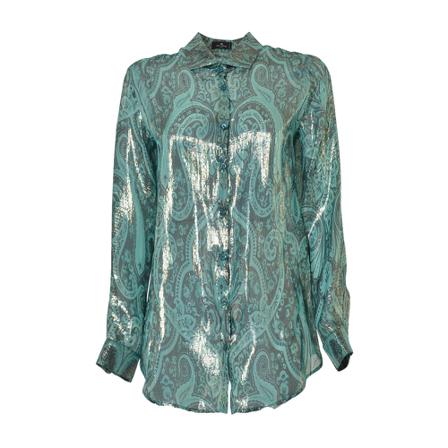 Etro Shirt , Groen , Dames , Maat: XS