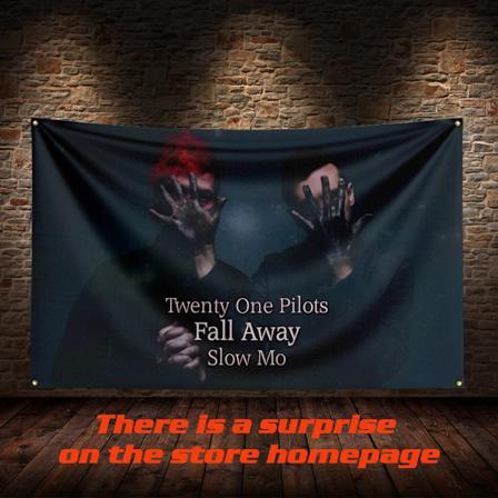 3 x 5 FT T-Twenty Ones Flag Banner Musikplakat Eventyr Tapet Baggrund Havefest Banner Værelse Garage Stue Dekoration ZZZ1321 90 x 150cm