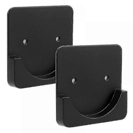 Selvklebende dusjforhengstangstøtte | Stangholder | Ingen boring | 3m lim | Ingen dusjforhengstang | 2-delt pakke