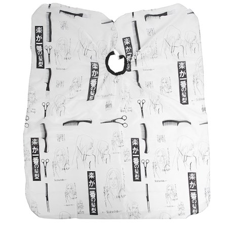 Professionel Hårklippe Forklæde Antistatisk Salon Frisør Kappe