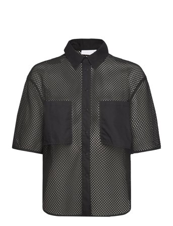 Mesh Shirt Black Coster Copenhagen