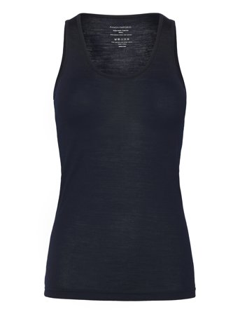 Wool/Tencel Tanktop Navy Panos Emporio