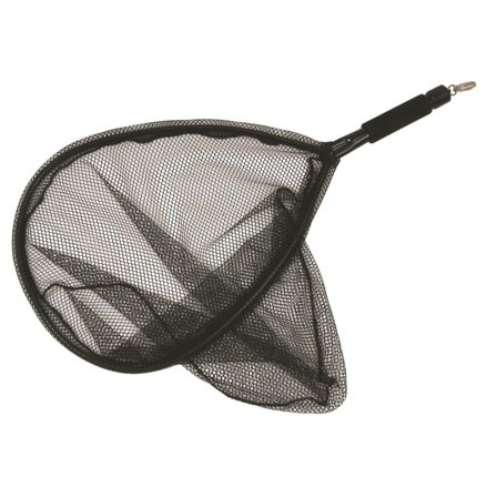 Pool 12 Fishing Net With Built-In Scale fishing tackle Black L
