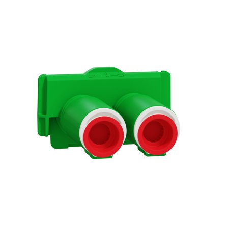 Schneider Electric IMT80292 Dobbelstuss flex, 16/20 mm, Installasjonsmaterial