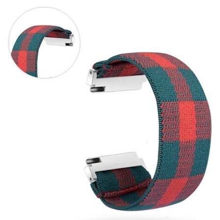 Huawei Watch GT 2 42mm color nylon watch band - Green / Red