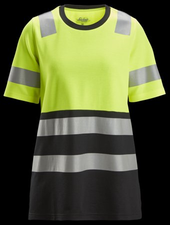 Snickers Workwear 2573 Varselgenser oransje/svart Oransje/svart, Klær