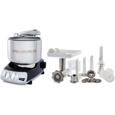 Ankarsrum AKM 6230 köksmaskin Black Diamond + komplett Köttkvarn | Köksmaskiner > Köksassistenter | Bagaren och Kocken