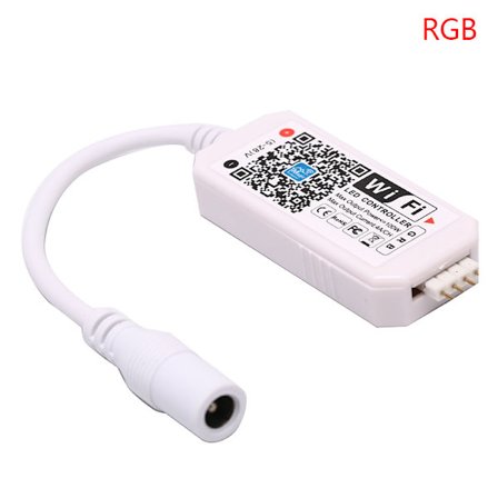 LED WiFi Controller Smart Voice Controller Fjärrkontroll RGB/RGBW För