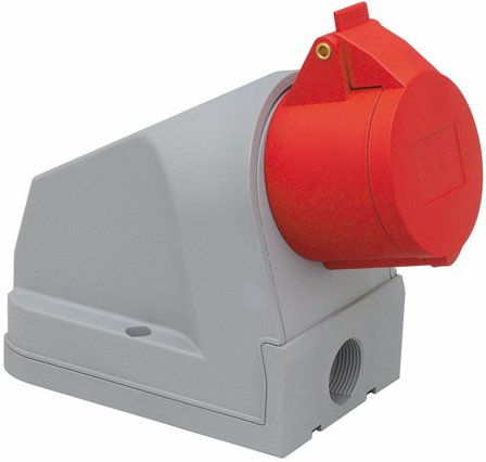 Malmbergs Stikkontakt 16A 3pol+N+J 400V