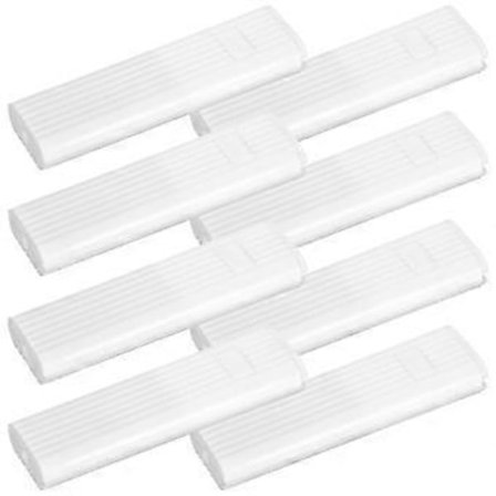 8 stk. Snoretræk Vægtstrammer Vertikal Stang Toppe Gardinstang Tilbehør