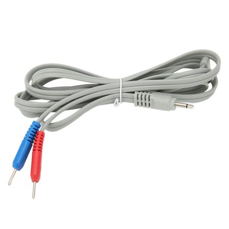 TENS Maskin Elektrodtråd 2 i 1 Stiftkontaktkabel