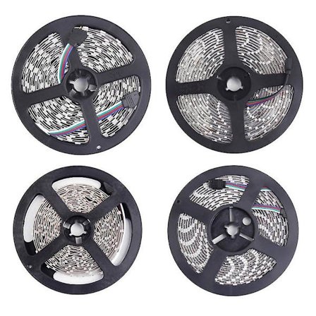 5m 16ft 5050 Smd 300 Leds Fleksibel Lysstripe 12v Lampe