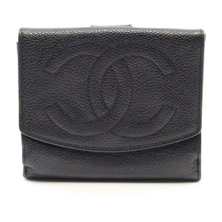 Chanel Vintage Pre-owned Wallets svart, Herr Vintage Accessoarer, Herr, Storlek: ONE SIZE