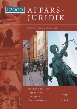 J2000 Affärsjuridik, Kommentarer och lösningar, ISBN: 9789147116249