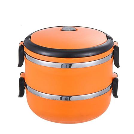 Varmare Matbehållare Varmmatsflaska Orange 1300ml 1300ml