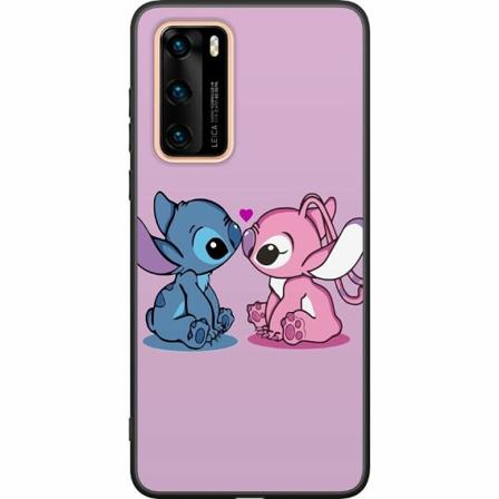 Huawei P40 Svart Skal Lilo And Stitch