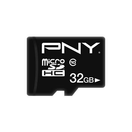 PNY Performance Plus - flashminnekort - 32 GB - microSDHC