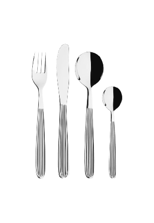 Iittala Scandia Bestick 16-Pack Presentpåsar & askar Silver 16 DELAR