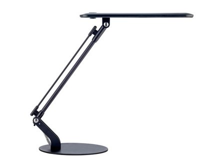 Unilux Lampa Rumbaled LED Svart - Lyreco - Kontorsmöbler och inredning > Lampor och belysning > Skrivbordslampor