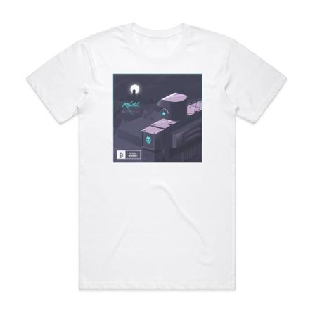 Robotaki Automaton Album Cover T-Shirt Vit M