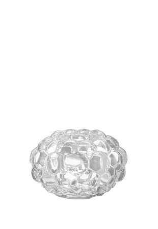 Orrefors Ljuslykta Raspberry Dekoration Transparant H: 6.9cm