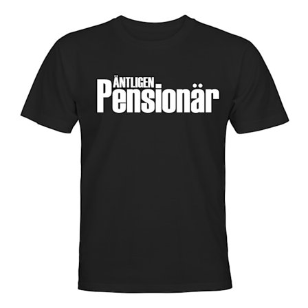 Äntligen Pensionär - T-SHIRT - HERR