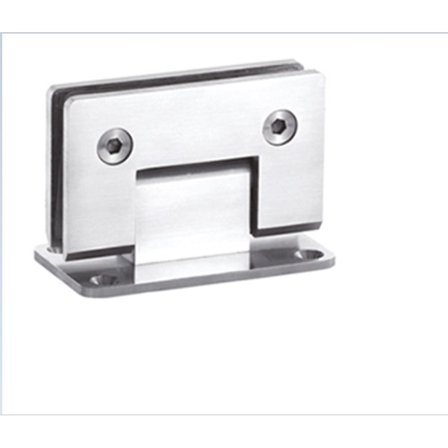 304 Rustfritt Stål Baderomsklips Glassdørhengsel (90° Investeringsstøpingsprosjekt + Tregning)