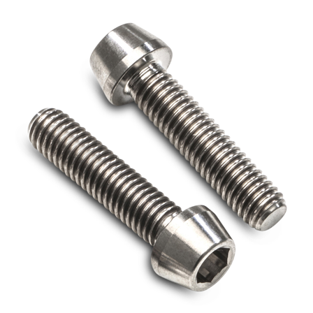 Kit Tornillos CNC Racing Juego Abrazaderas Manillar M8X25 (2 Pcs)- Titanio - MV Agusta Brutale 800 2019-2019