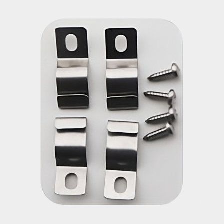 Clips à vis pour Panneau solaire bateau pour pompe de cale GLB Nordica SL-35SF, kit complet