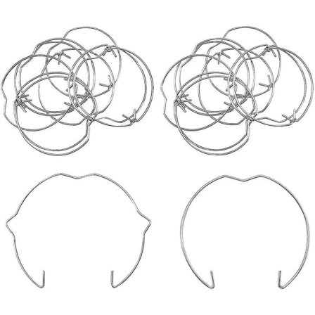 20 lampeholdere for 50 mm MR16 GU10 spotlights, ringklemmer for LED- og halogenlamper