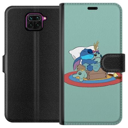 Xiaomi Redmi Note 9 Lompakkokotelo Stitch nukkui hyvin