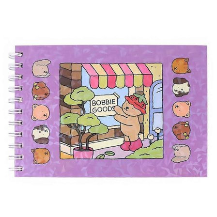 Bobbie Goods -värityskirja, suloinen ja kodikas sarjakuvavärityskirja aikuisille ja lapsille