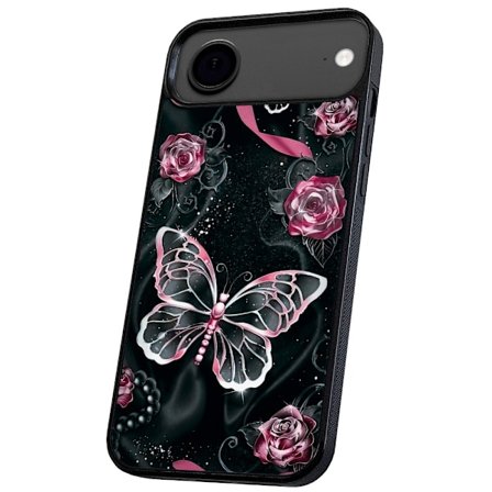 iPhone 17 Air - Cover/Mobilcover Sommerfugle
