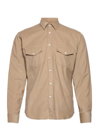 Short Cut Beige Bosweel Shirts Est. 1937