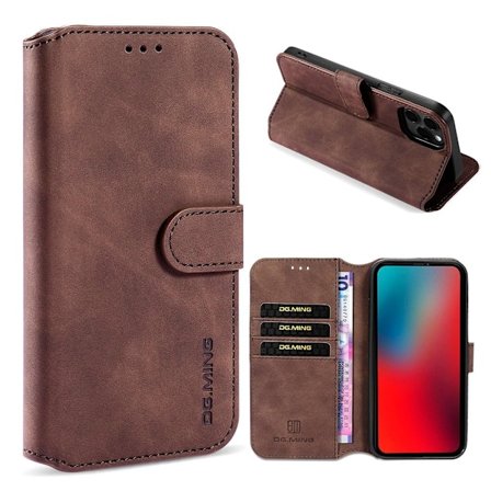 DG.Ming Retro iPhone 13 fodral - Brun