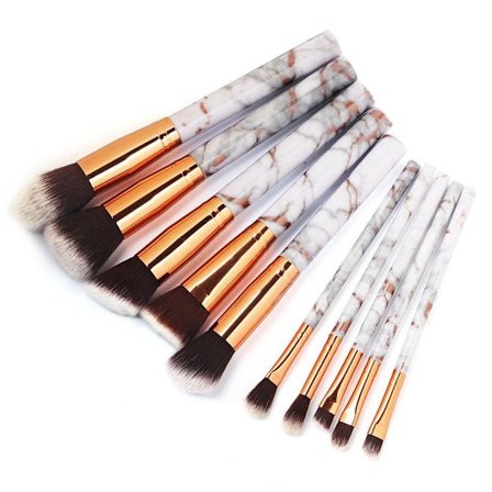 Patie-Minerals Sminkborstset med 10 borstar