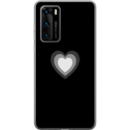 Yhteensopiva Puhelinkuori Huawei Huawei P40 Soft Glow Heart