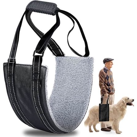 Løftebånd for hund med støttebånd for hund og gåhjelp for hund