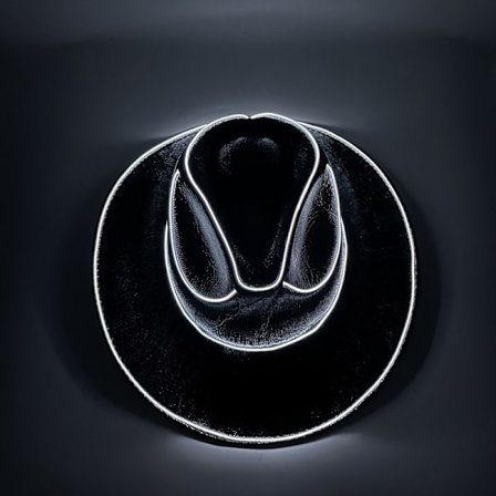 Disco Luminous Cowboy Hat Glowing Light Bar Cap