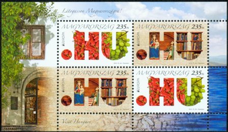 Ungarn - EUROPA 2012 - Postfrisk miniark