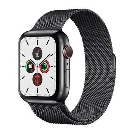 Milanese Loop Armband Apple Watch Ultra 2 49mm Svart