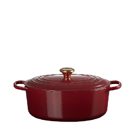Le Creuset Oval gryta gjutjärn 31 cm Skålar Röd 6,3 L /