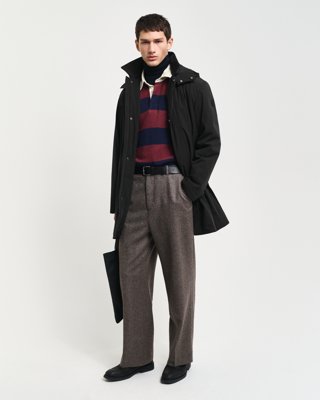 GANT - Tykk car coat til herre black