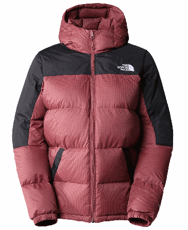 The North Face W Diablo Down Hoodie Red
