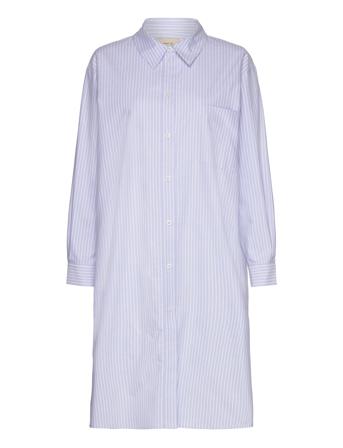Shoreline Dress Dresses Shirt Dresses Blå A Part Of The Art*Betinget Tilbud