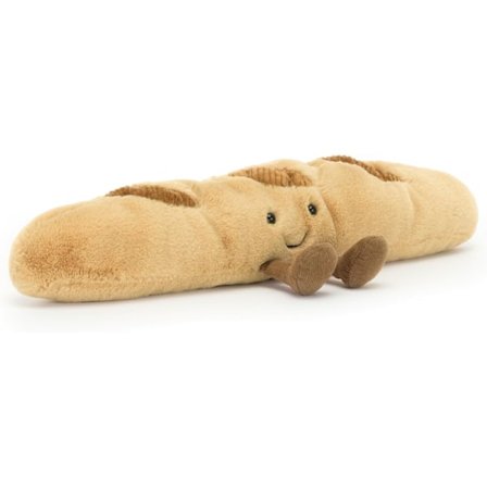 Jellycat Amuseables Patonki Pehmo 34cm, Pehmeä Leipä Pehmolelu, Söpö Ruoka Pehmolelu, Hauska Lahjaidea Kaikenikäisille